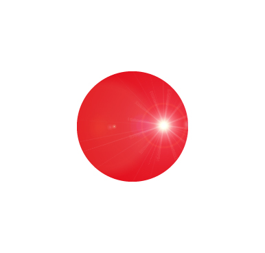 1030L.A - LENTE FARO ROJO